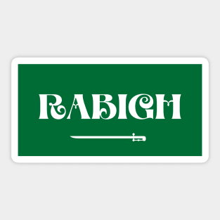 Rabigh City in Saudi Arabian Flag Sticker